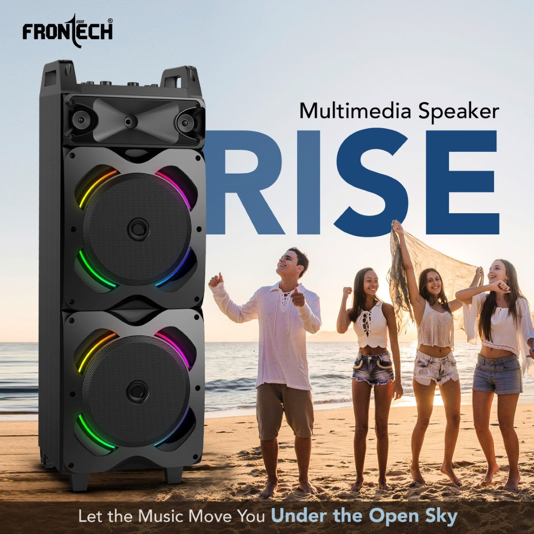 Frontech 140W Bluetooth Trolley Speaker (SW-0203) Frontech 140W Bluetooth Trolley Speaker (SW-0203)